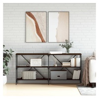 VidaXL Konsolentisch Braun Eichen-Optik 160x30x75 cm Holzwerkstoff