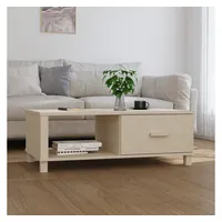 VidaXL Sideboard HAMAR Honigbraun 100x55x35 cm Massivholz Kiefer