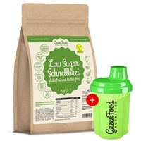 GreenFood Nutrition LOW Sugar schneller Brei ohne Gluten und