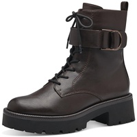 TAMARIS Damen Schnürstiefel Vegan Winter gefüttert; MOCCA/braun; 38 EU