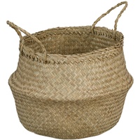 Tegawo Seegras-Korb mit Henkeln Ø 30 cm x 25/35