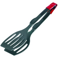 Westmark Doppel-Pfannenwender/Servierzange, hochhitzebeständig bis 270°C, Länge: 28,9 cm, Kunststoff,