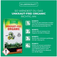 Dr. Stähler Unkraut-Frei Organic, 1 l glyphosatfreies Totalherbizid, Unkrautvernichter