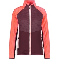 CMP Woman Jacket Hybrid burgundy 42