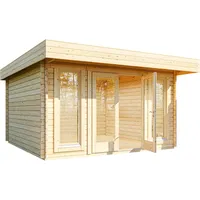 Wolff Finnhaus Gartenhaus Malmö 44-B XL naturbelassen