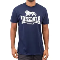 Lonsdale Herren Sport Shorts T-Shirt Promo, marineblau, X-Large