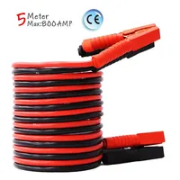 MuCoLa Starthilfekabel Überbrückungskabel Starterkabel Batterie 750A 12/24V 2x5M 65mm2