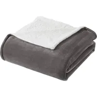 Woltu Kuscheldecke Flauschig Sherpa Decke, Warme Fleecedecke Oeko-TEX Zertifiziert,