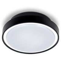 Kwazar Luminaire Garten Deckenleuchte schwarz Ø 30cm, 2 x