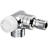 OVENTROP Thermostatventil Baureihe E WEck links, verchromt