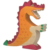 HOLZTIGER Drache, rot