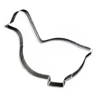 LARES Ausstecher/Ausstechform Gans- für Kekse, Plätzchen, Lebkuchen & Co