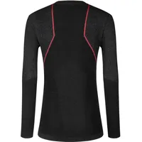 La Sportiva Wool40 Aero Longsleeve Women black/hibiscus (K00P02) S
