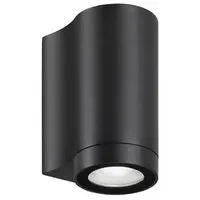 Brumberg LED-Wandanbauleuchte 8 W 45° Schwarz/Aluminium