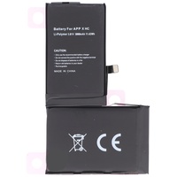 AccuCell 3000mAh Akku passend für Apple iPhone X Li-Polymer