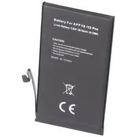 AccuCell Akku passend für Apple iPhone 12/12 Pro, Li-Polymer,