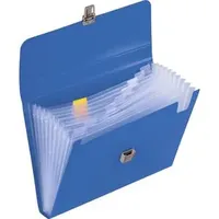 Brunnen Fächermappe FACT!pp 10 Fächer blau