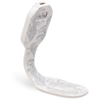 Bookchair Flexilight RC (White Flowers) - wiederaufladbares Leselicht -