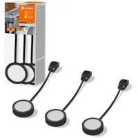 LEDVANCE Undercabinet Spot Puck 65mm 3 x 3W Schwarz