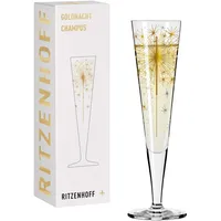 Ritzenhoff & Breker RITZENHOFF Champagnerglas Goldnacht 5 Inhalt 205
