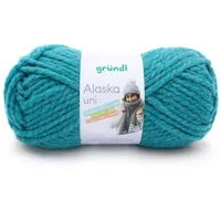 Gründl Alaska uni Wolle zum Stricken aus 80% Polyacryl,