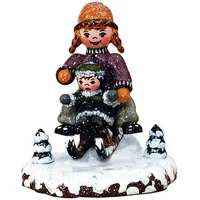Hubrig 110h1008 Winterkinder Schlittenfahrerin