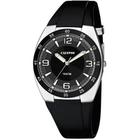 Calypso Herren Uhr mit Plastik Armband K5753/3, Schwarz