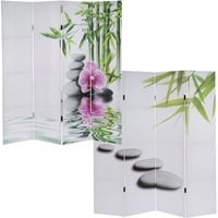 Mendler Foto-Paravent T234, Paravent Trennwand MVG-zertifiziert 180x160cm - Kho