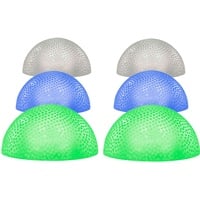 ETC Shop 6er Set LED Halbkugel Leuchten Grundstück Deko