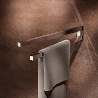 Keuco Edition 90 Square Handtuchhalter 19118010000 Ausladung 450mm, 2-teilig,