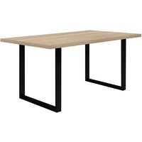 Forte Esstisch Tables 160 x 90 cm Holzoptik Braun
