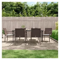 VidaXL Gartenstuhl 56 x 59 x 84 cm braun