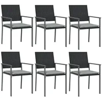 VidaXL Gartenstuhl mit Kissen 54 x 62,5 x 89