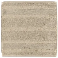 CAWÖ Noblesse II Handtuch 30 x 30 cm sandfarbig