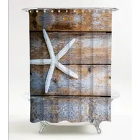 Sanilo Duschvorhang Bahia 180 x 200 cm braun