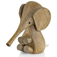 Lucie Kaas - Gunnar Flørning Baby Elefant Holzfigur, H