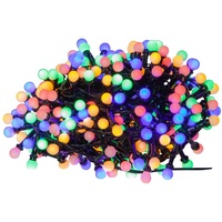 StarTrading Star Trading LED-Lichterkette Berry Mini mit Timerfunktion bunt