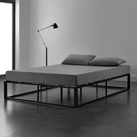 [en.casa] Kreta 140 x 200 cm schwarz