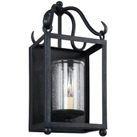 Elstead Lighting Wandleuchte Elstead Declaration, Dunkelgrau, Metall, 17.9x36.7x14.4 cm,