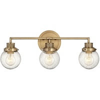 Quintiesse Poppy (E27) 3x60W Gealtertes Messing