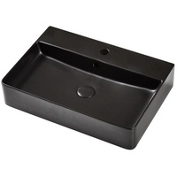 Primaster Keramikwaschbecken 60 cm Prag schwarz matt
