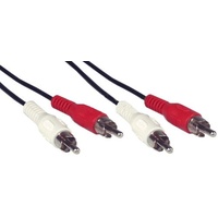 InLine Audiokabel 2x Cinch-Stecker / 2x Cinch-Stecker 10m (89931)