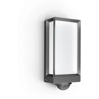 Steinel Außenleuchte Aluminium, Kunststoff 30,6 cm inkl. Bewegungsmelder, grau