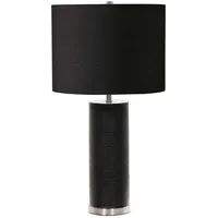 Elstead Lighting Tischleuchte Porzellan Schwarz 1