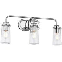 Quintiesse Badezimmerleuchte E27 IP44 B: 60,3 cm Chrom