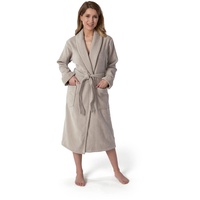 Möve Homewear Schalkragenmantel silver grey XL