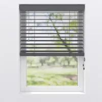 MY HOME Jalousie MY HOME "Ariane", grau Anthrazit, Kunststoff,