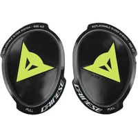 Dainese Rss 4.0 Knierschleifer-Set - Schwarz/Neon-Gelb - Einheitsgröße