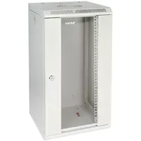 HMF 63312-07 Serverschrank 10 Zoll, 12 HE, Netzwerkschrank, Wandschrank,