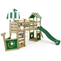Wickey Spielturm StormFlyer mit Schaukel & Rutsche, Baumhaus mit